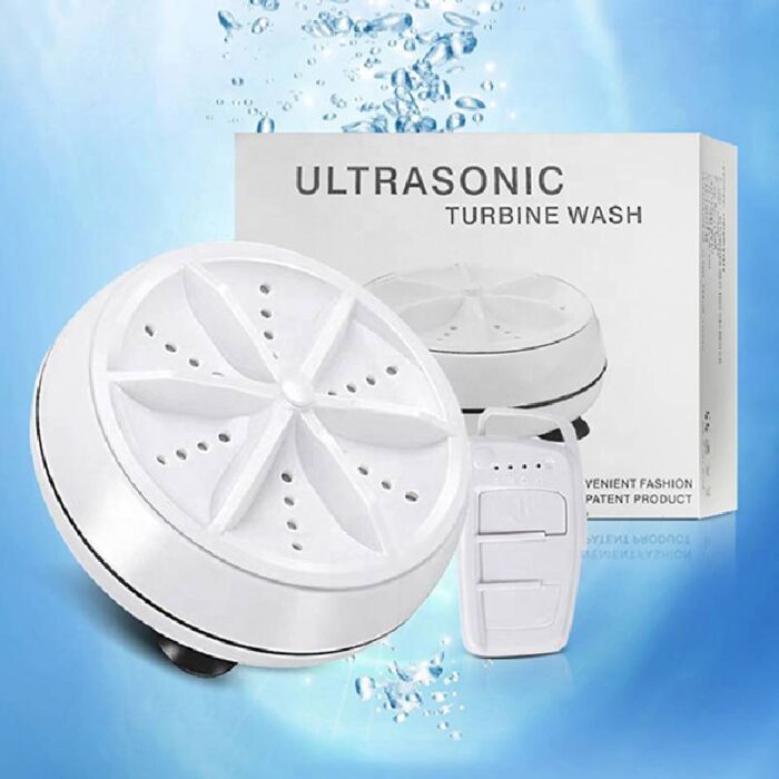 Mini Ultrasonic Turbine Washing Machine